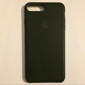Black silicone Apple cover for iPhone 6+, 7+, 8+